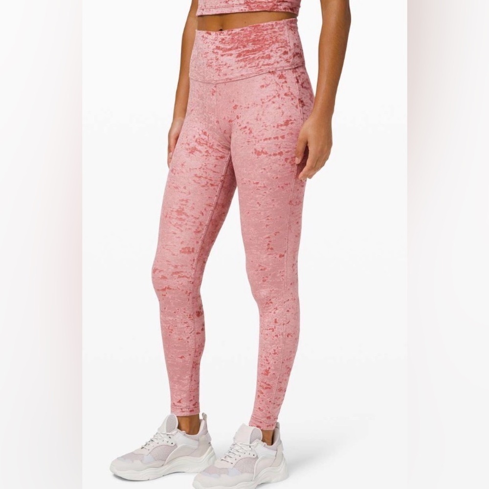 Lululemon Wunder Lounge High-Rise Tight 28" *Crushed Velvet